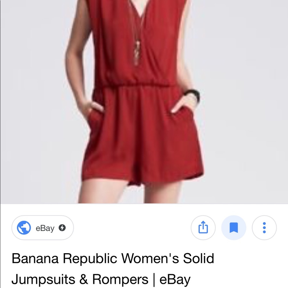 Banana republic romper